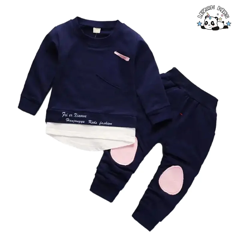 LEZONKIDS - Conjuntos de Roupas Infantis Personalizadas Varejo Vendas Diretas Conjuntos de Roupas Masculinas Infantis Boutique Moda
